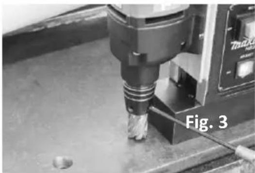 MAKITA HB350 - FITTING THE CUTTER - 3