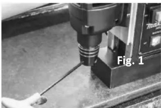 MAKITA HB350 - INSTALLATION DE LA FRAISE - 1
