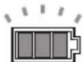 MAKITA VC005GLZ - Indicadores de batería del panel de control - 1
