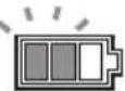 MAKITA VC005GLZ - Battery indicators on control panel - 2