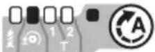MAKITA DTD172Z - ▶ Abb.10: 1. Taste - 2