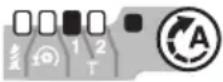 MAKITA DTD172Z - ▶ Fig.10: 1. Botón - 3