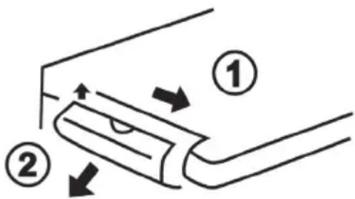 SILVERCREST SBMS D30 B1 - De batterij van de afstandsbediening vervangen - 2