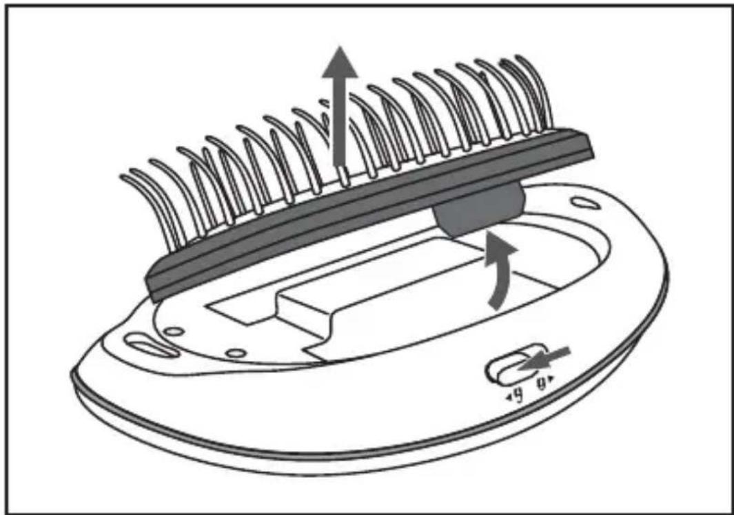 SILVERCREST SHI 1.5 A1 - Retirer/mettre en place le coussinet de brosse - 1