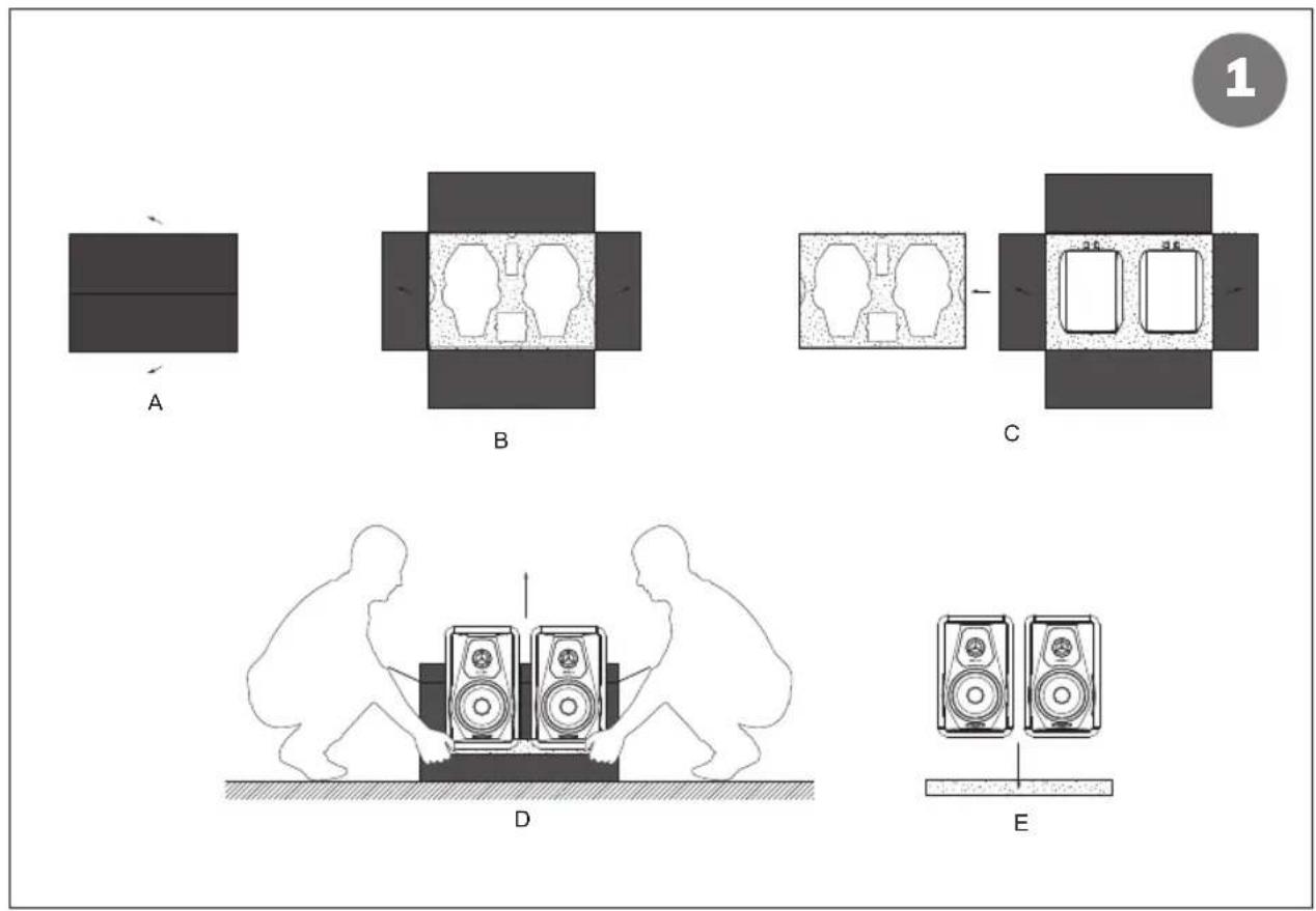 Sonus Faber Minima Amator II - ILLUSTRAZIONI / SUPPORT DRAWINGS ABBILDUNGEN / ILLUSTRATIONS - 1