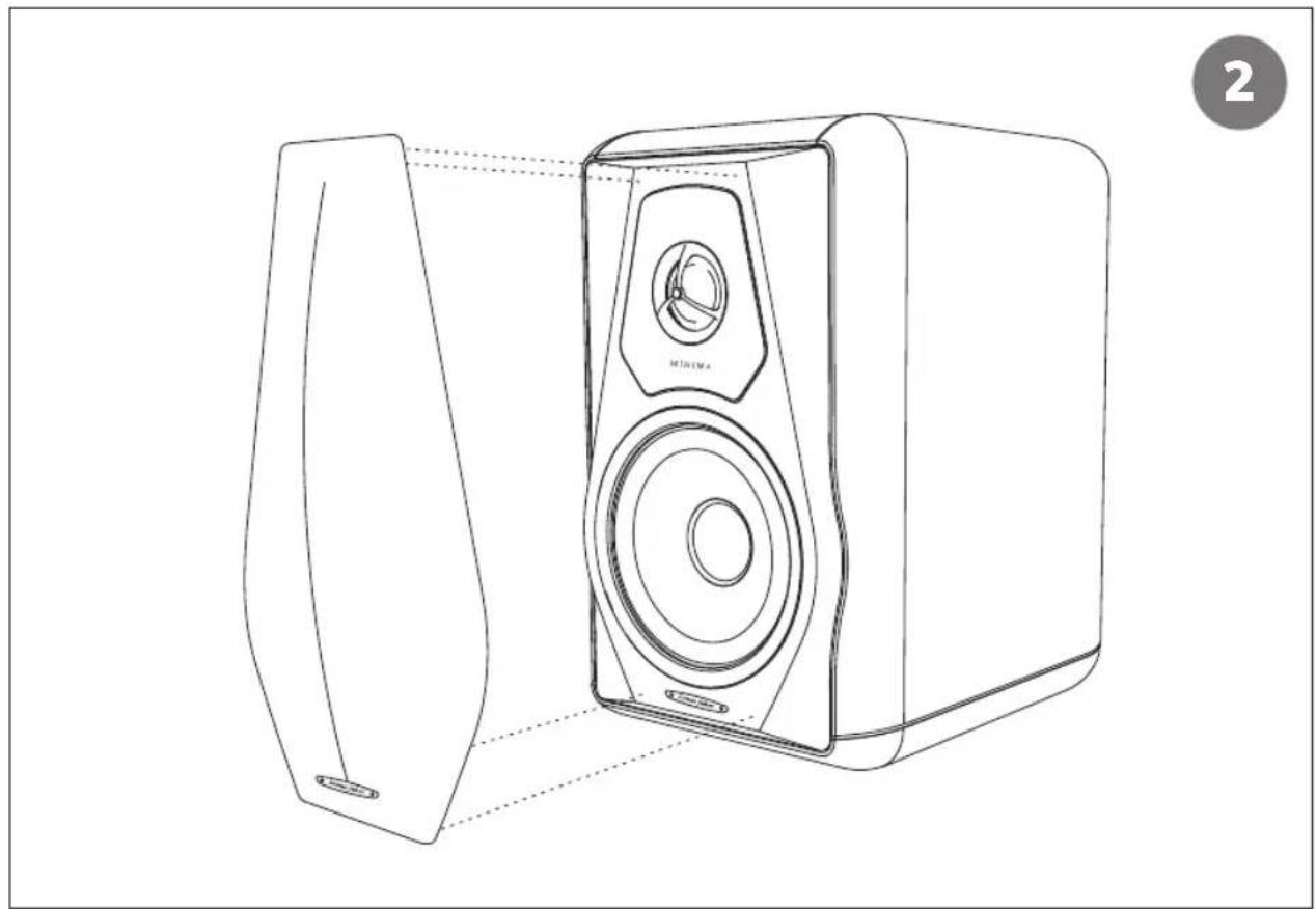 Sonus Faber Minima Amator II - ILLUSTRAZIONI / SUPPORT DRAWINGS ABBILDUNGEN / ILLUSTRATIONS - 2