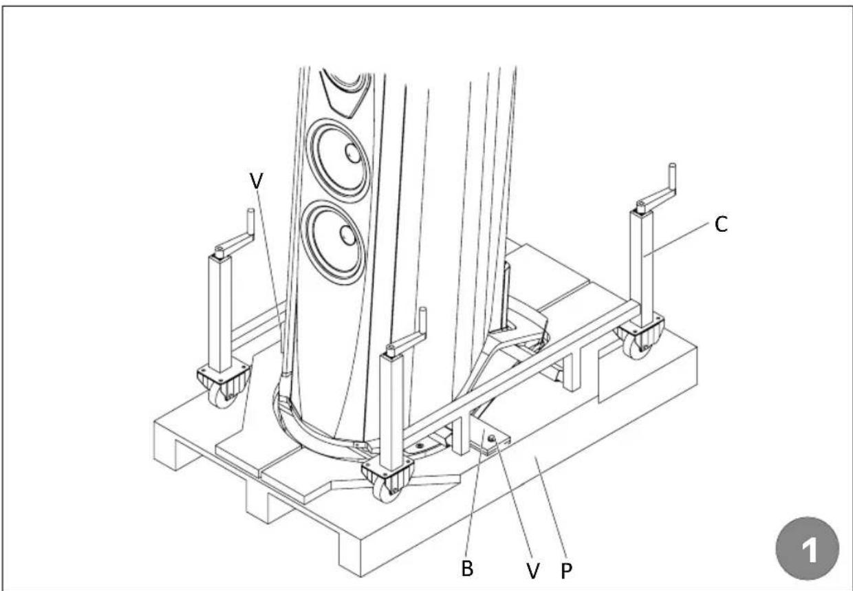 Sonus Faber Aida - ILLUSTRAZIONI - SUPPORT DRAWINGS ABBILDUNGEN - ILLUSTRATIONS - 1