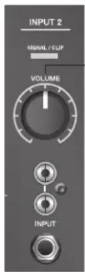 INPUT 2 VOLUME INPUT