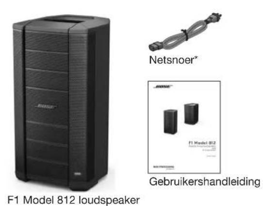 BOSE F1 Powered - Inhoud van de doos - 1