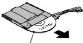 PANASONIC LFD321 - Entfernen einer Disc aus einer Cartridge des Typs 2 - 3