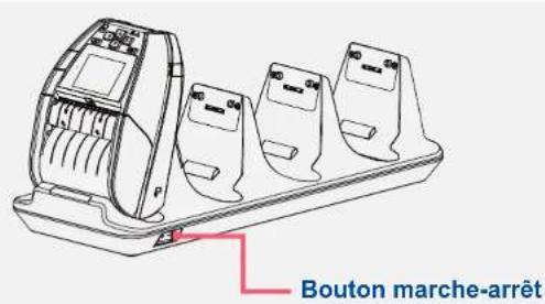 TSC Alpha40L - Recharge de la batterie avec une station d'accueil 4-emplacements (en option) - 3