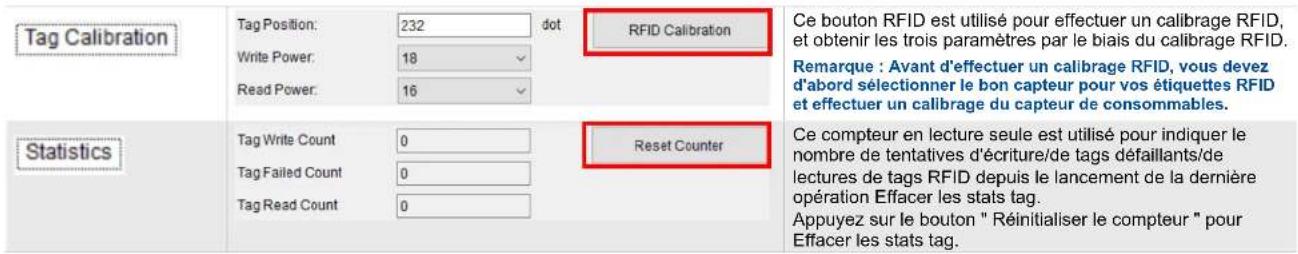 TSC Alpha40L - Configuration de la RFID - 2