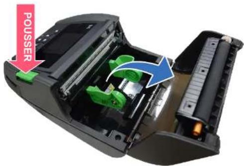 TSC Alpha40L - Chargement des consommables - 1