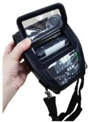 TSC Alpha40L - Installation du boîtier environnemental certificé IP54 avec bandoulière (en option) - 2