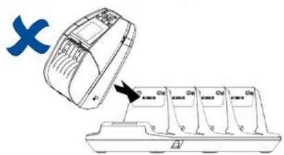 TSC Alpha40L - Recharge de la batterie avec une station d'accueil 4-emplacements (en option) - 2