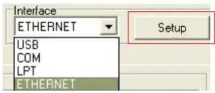 TSC TTP2610MT - Utiliser l'interface Ethernet pour configurer l'interface Ethernet. - 1