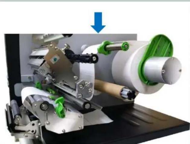 TSC TTP2610MT - Chargement des supports en mode décollage (Option) - 5