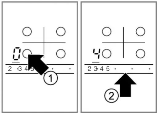 0 2 3 4 5 ① 4 2 3 4 5 ②