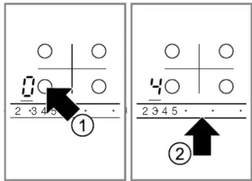 0 2 3 4 5 ① 4 2 3 4 5 ②