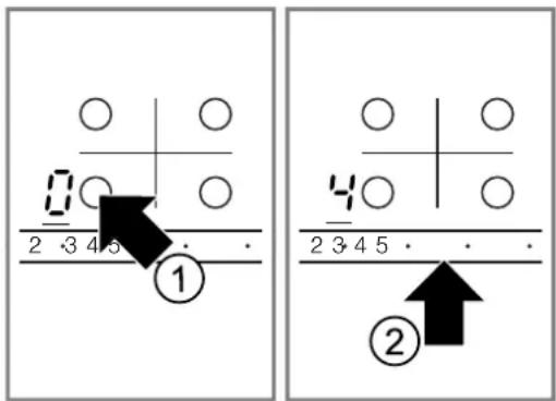 0 2 3 4 5 ① 4 2 3 4 5 ②