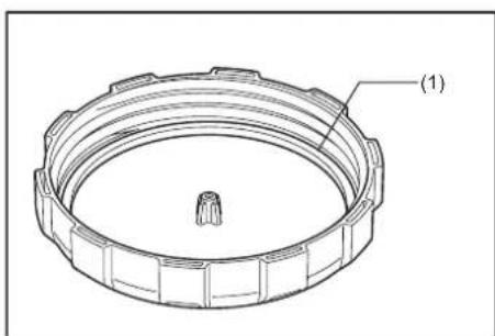 DOLMAR SP7650.4R - Remplissage du réservoir de solution - 1