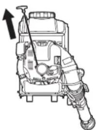 DOLMAR SP7650.4R - Atomizerin baslatilmasi - 2