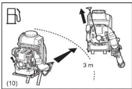 DOLMAR SP7650.4R - Repostaje - 2