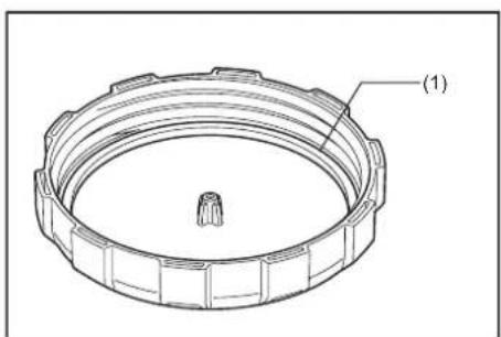DOLMAR SP7650.4R - Filling the solution tank - 1