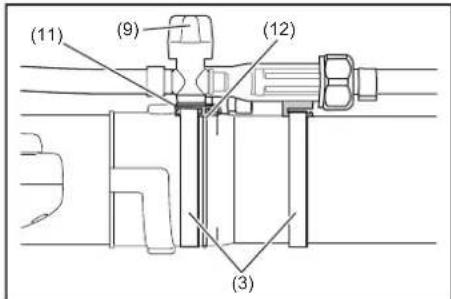 DOLMAR SP7650.4R - Réglage et fixation de la poignée de commande - 2