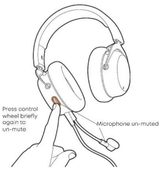 BEYERDYNAMIC MMX 150 - MUTE AND UN-MUTE THE MICROPHONE - 2