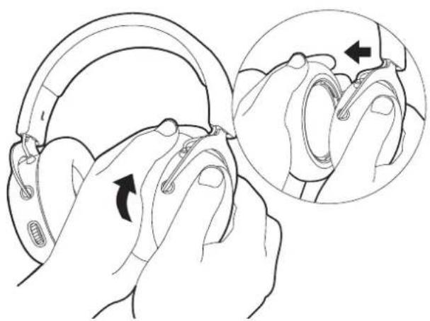 BEYERDYNAMIC MMX 150 - CAMBIO DE LAS ALMOHADILLAS - 1