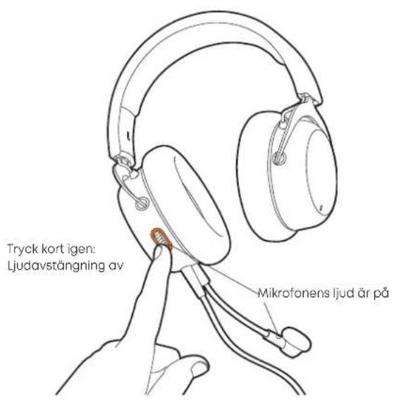 BEYERDYNAMIC MMX 150 - MIKROFONENS LJUDAVSTÄNGNING PÅ/AV - 2