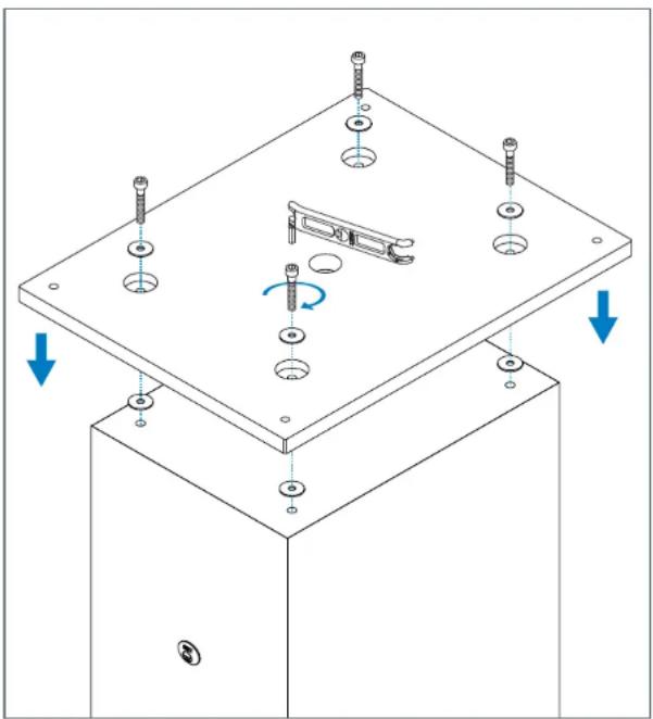 Linn Majik - Mise en place et mise à niveau du support de qualité supérieure - 4