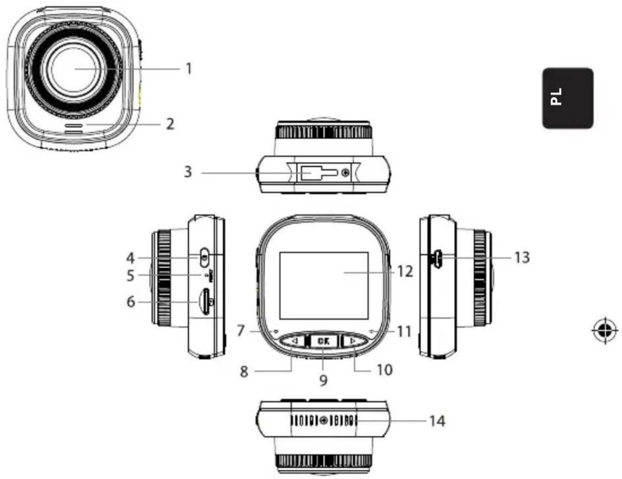 BLAUPUNKT BP 2.2 FHD - OSTRZEŻENIA - 1