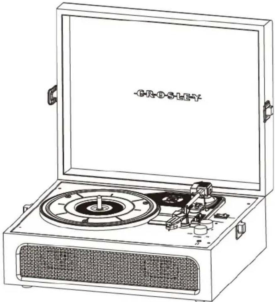 Crosley Voyager CR8017B - Gebruiksaanwijzing - 1