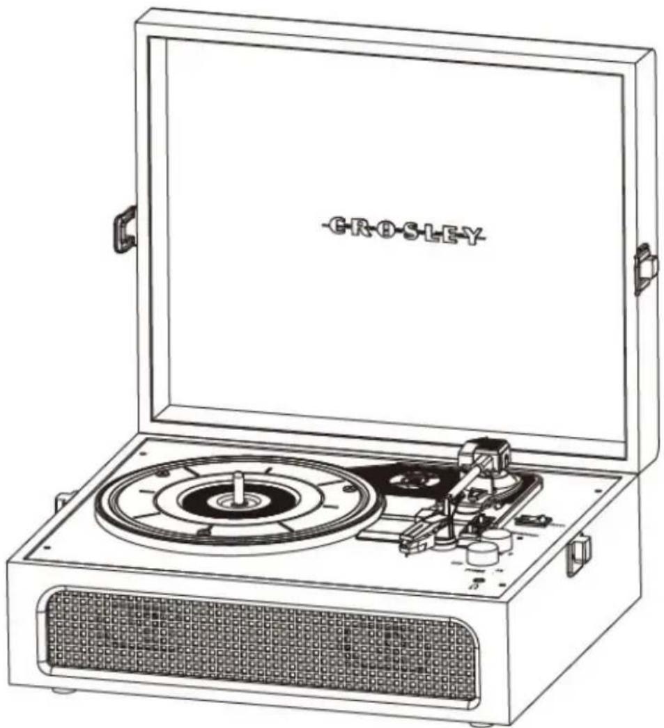 Crosley Voyager CR8017B - Giradischi Voyager - 1