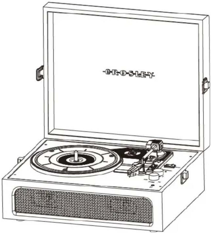 Crosley Voyager CR8017B - Handbuch - 1