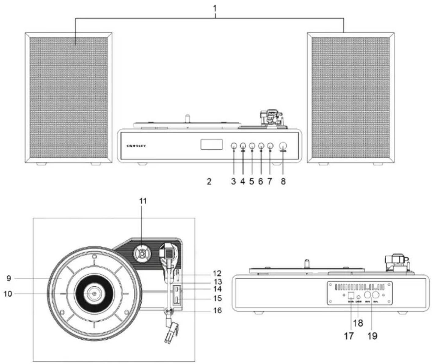Crosley Aria CR7019A - Product Description - 1