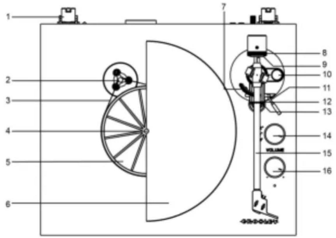 Crosley C62B - Product Description - 1