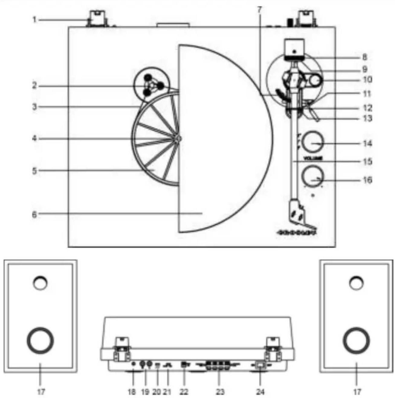 Crosley C62B - Productomschrijving - 1