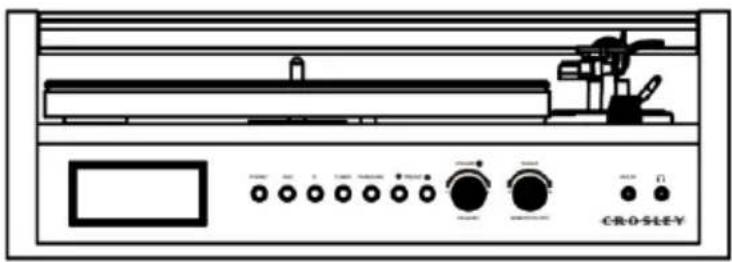 Crosley Coda CR7017B - 2