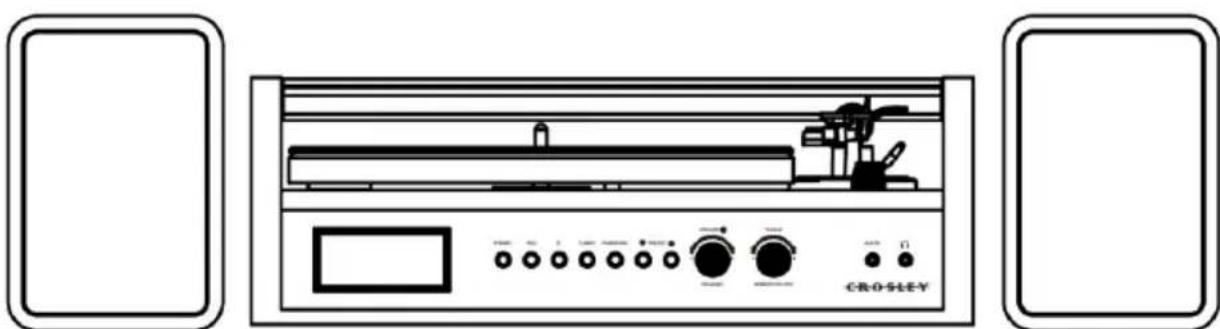 Crosley Coda CR7017B - Manuel d'utilisation - 1