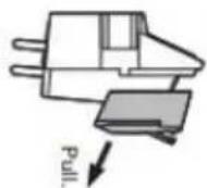 Crosley C100BT - Removing Needle - 1