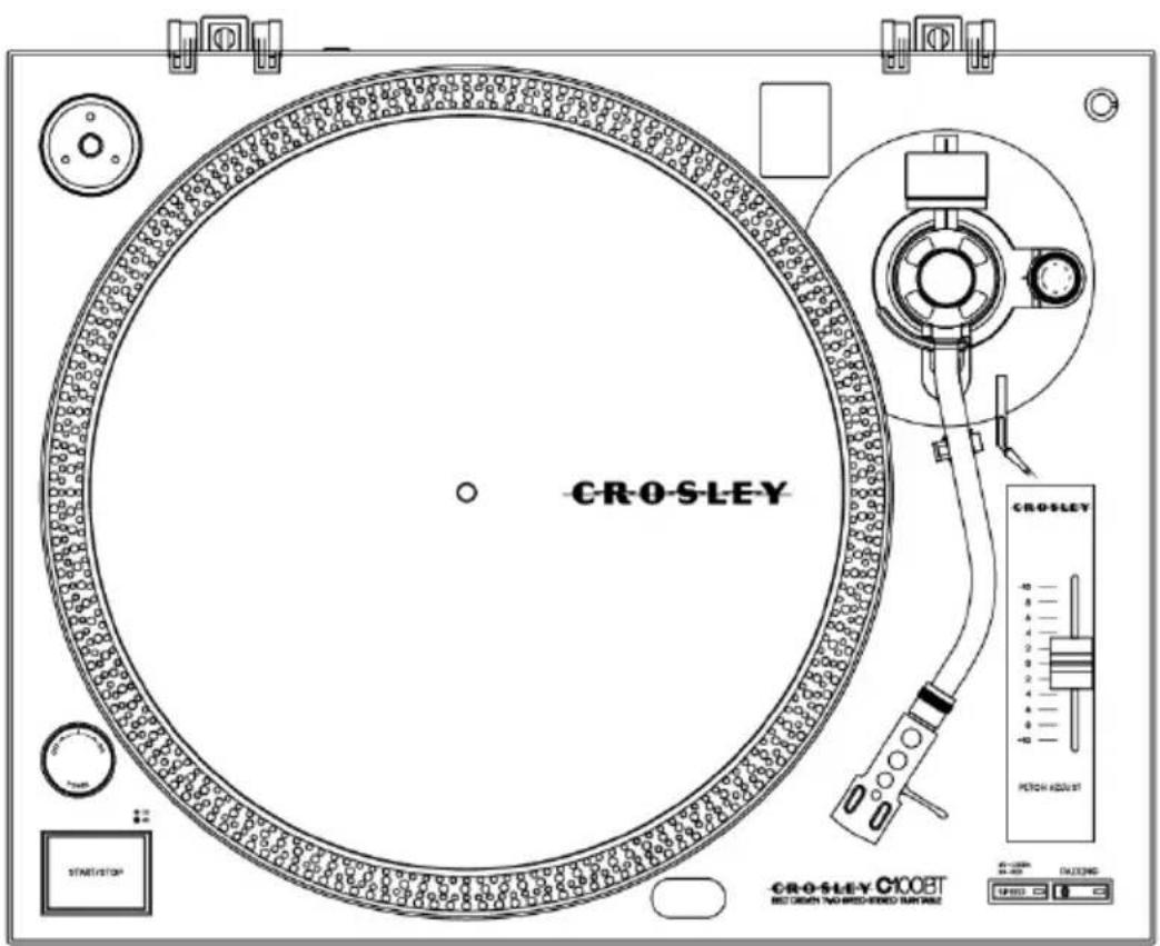 Crosley C100BT - Manuel d'utilisation - 1