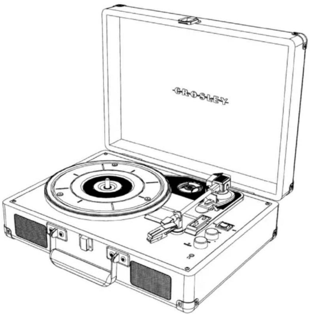 Crosley Cruiser Deluxe CR8005D - Manuel d'ulisaon - 1