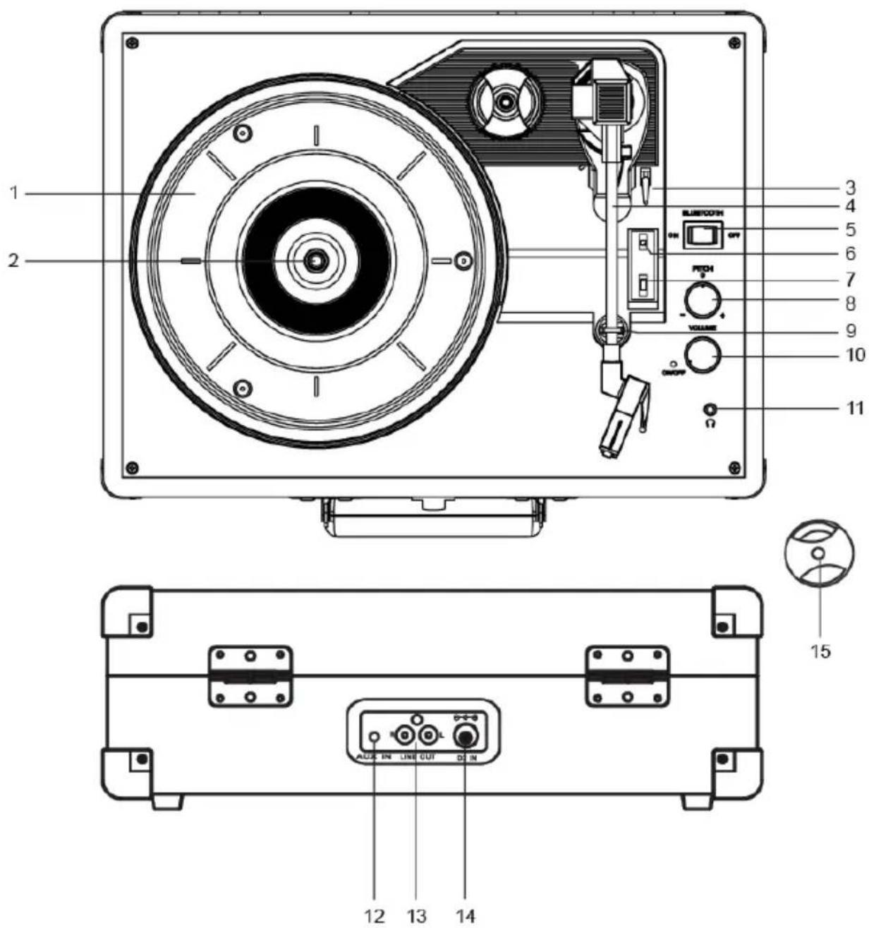 Crosley Cruiser Deluxe CR8005D - Description du produit - 1