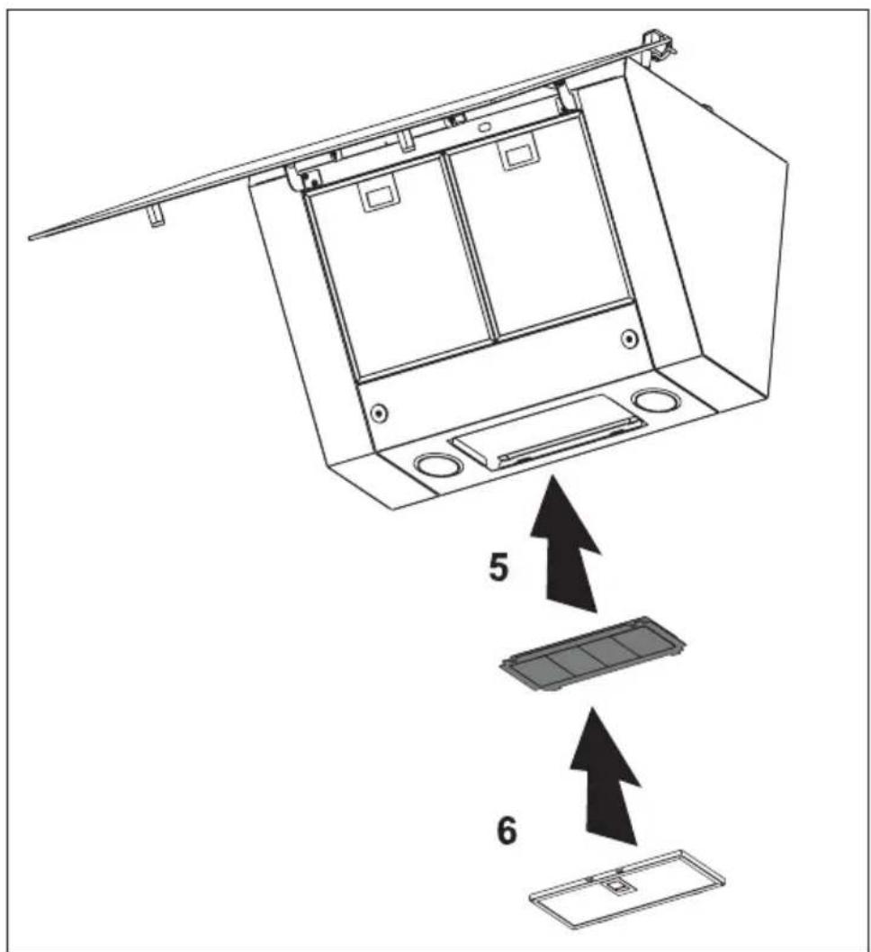 ETNA HF2002 - Replacing the carbon filters - 4