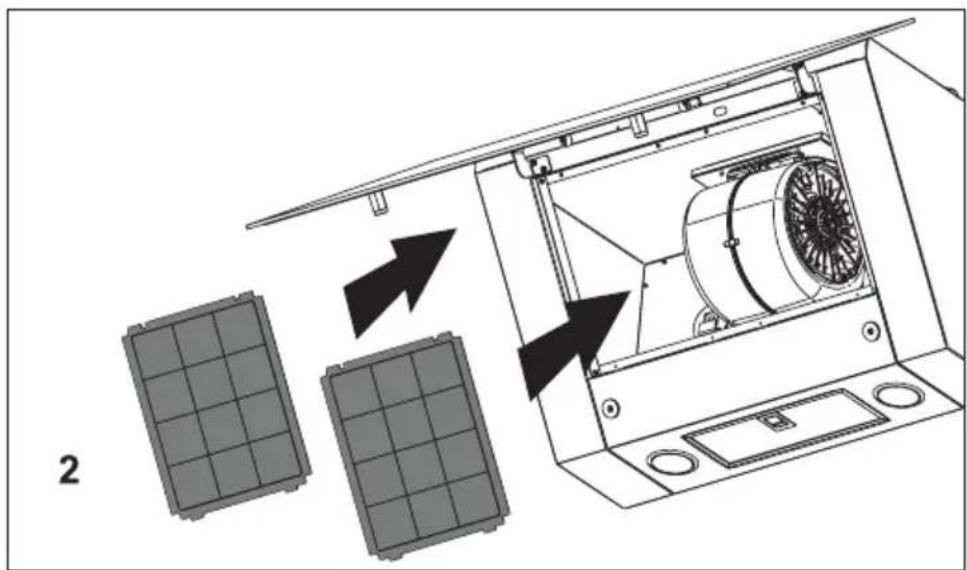 ETNA HF2002 - Replacing the carbon filters - 2