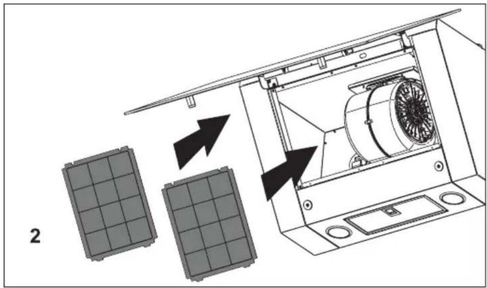 ETNA HF2002 - Remplacement du filtre à charbon - 2