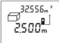 BOSCH DLE 40 Professional - Tilpuma mērīšana - 1